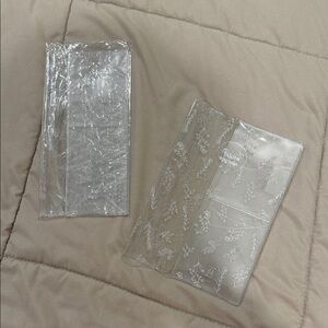 The Angel Shoppe - Clear floral pattern covers for Hobonichi Weeks and B6